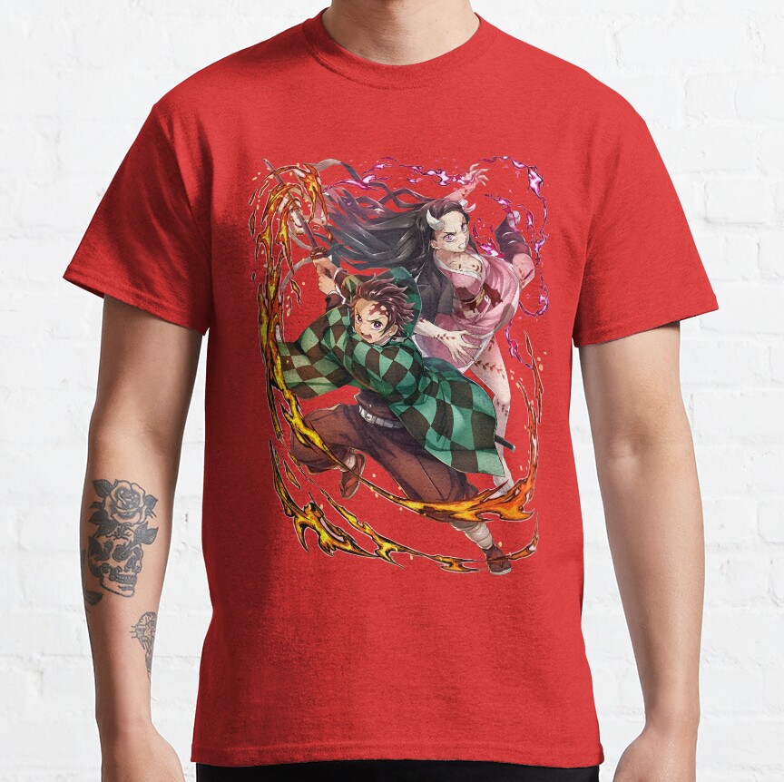 Great Good Art Work Of Slayer Yaiba Animes Film T-shirt - Image 6