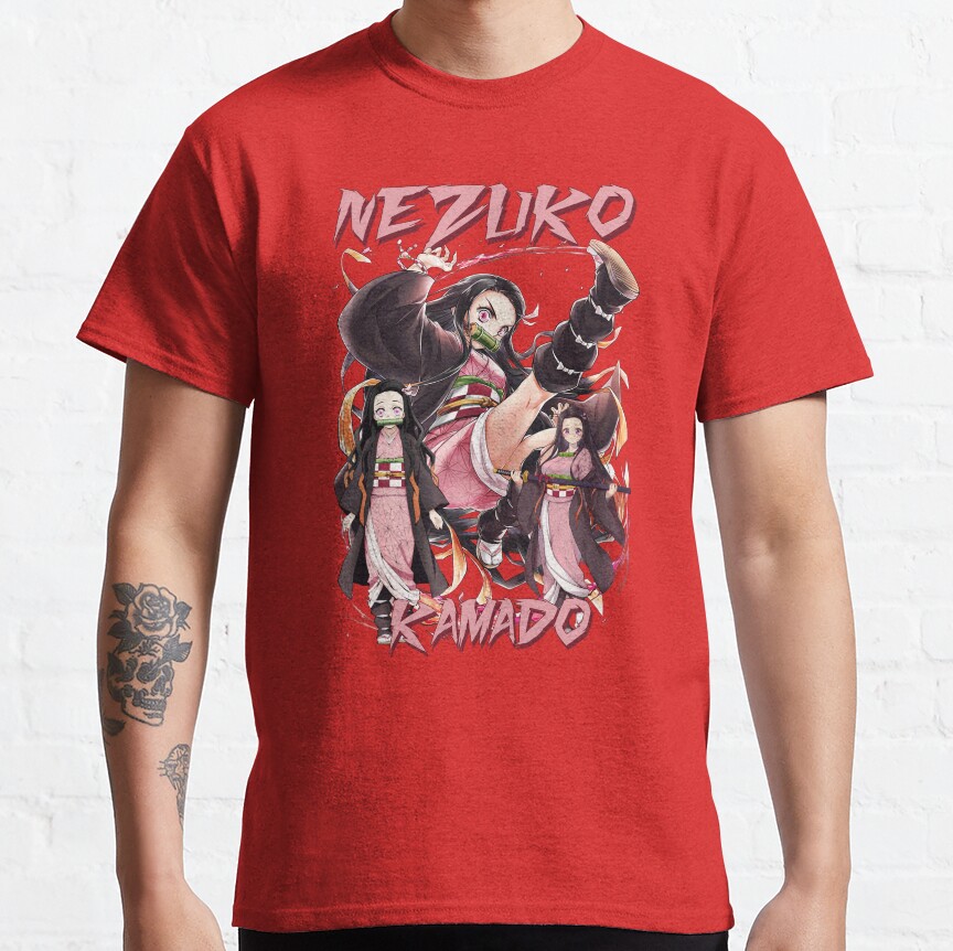 Nezuko Kamado Demon Slayer T-shirt - Image 6
