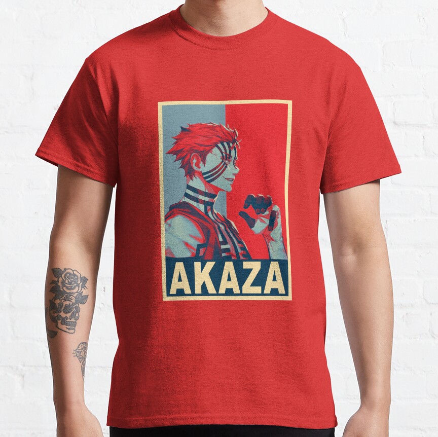 Akaza Poster T-shirt - Image 6