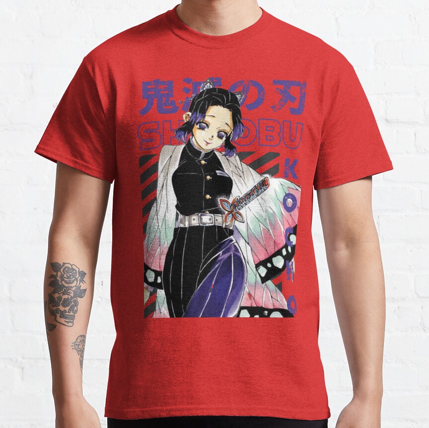 Shinobu Kocho Demon Slayer T-shirt - Image 6