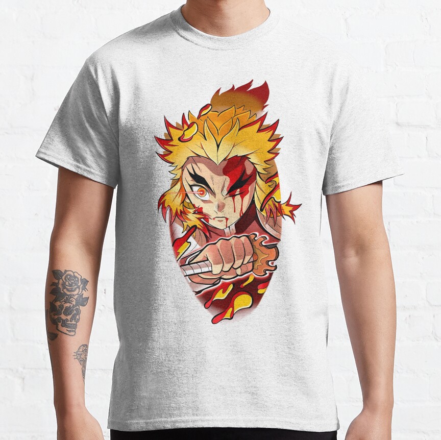 Fire Pillar Set You Heart A Blaze T-shirt