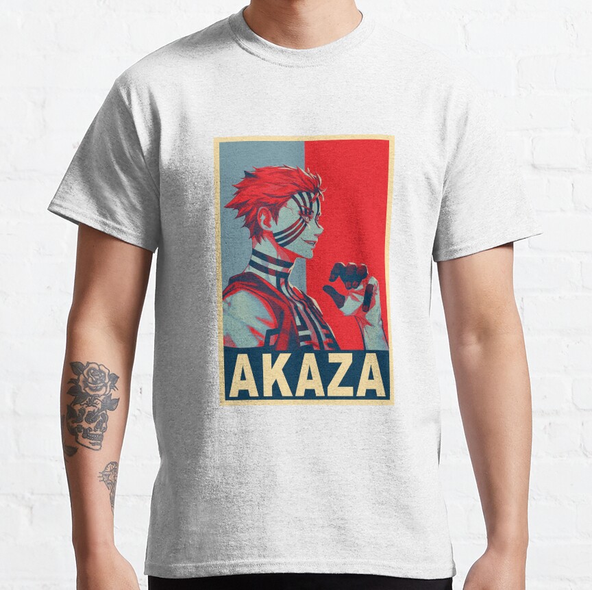 Akaza Poster T-shirt - Image 2