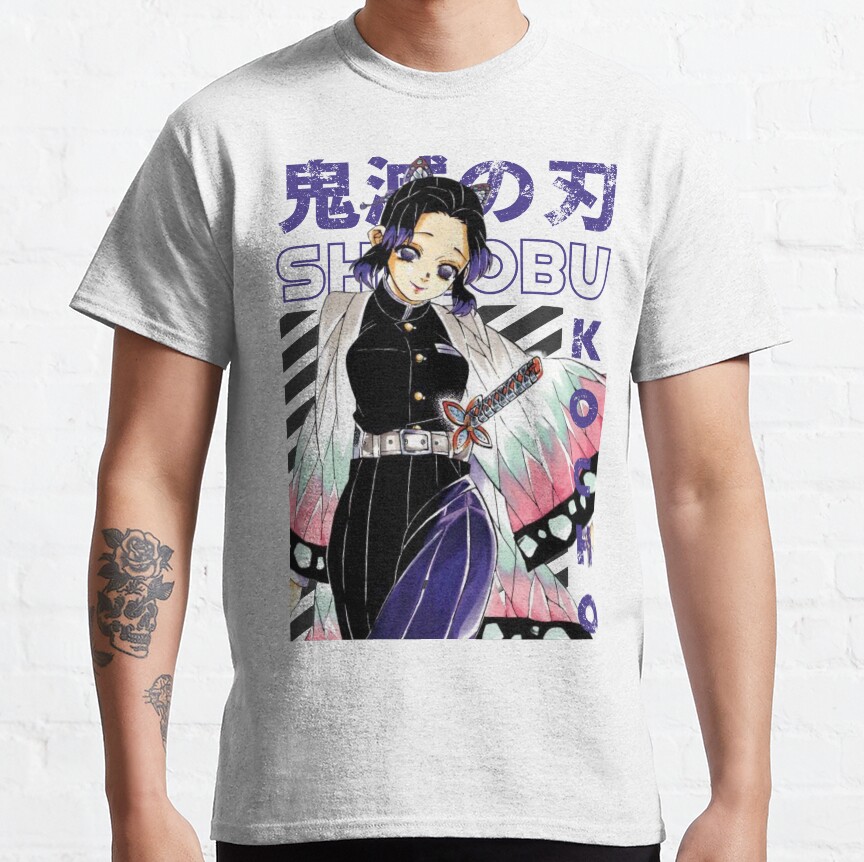 Shinobu Kocho Demon Slayer T-shirt - Image 2