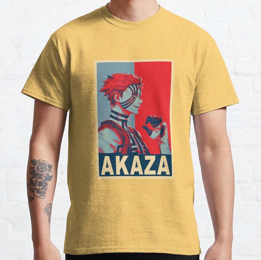 Akaza Poster T-shirt - Image 7