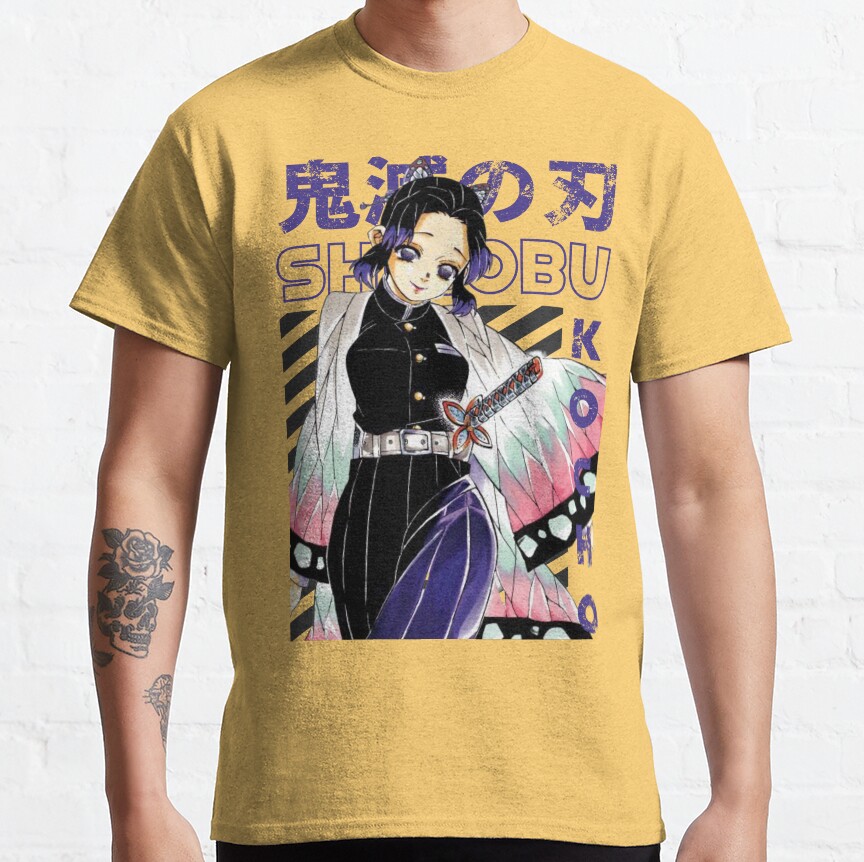 Shinobu Kocho Demon Slayer T-shirt - Image 7