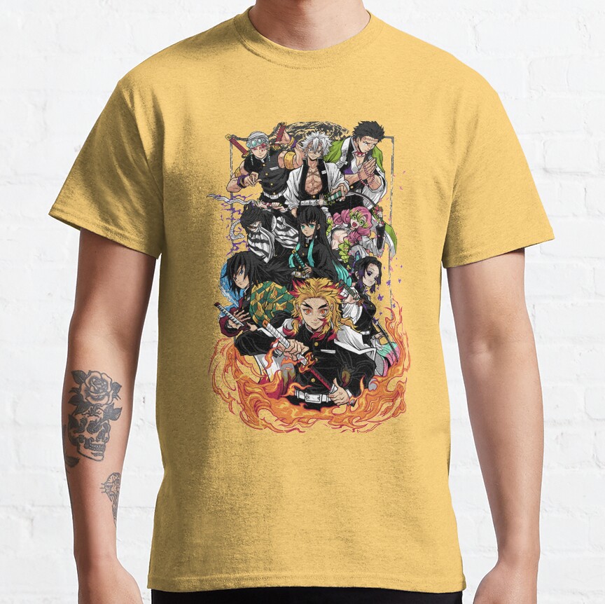 Hashira Demon Slayer T Shirts Gift For Fans For Men And Women T-shirt - Image 7