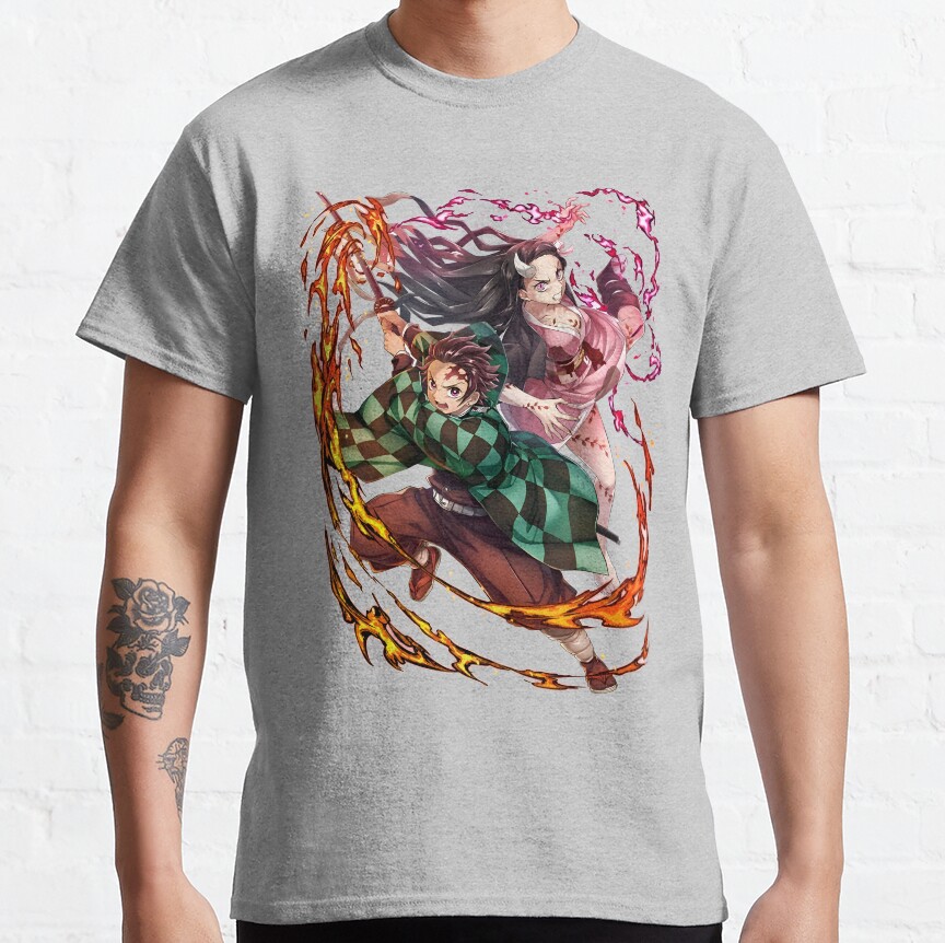 Great Good Art Work Of Slayer Yaiba Animes Film T-shirt - Image 4