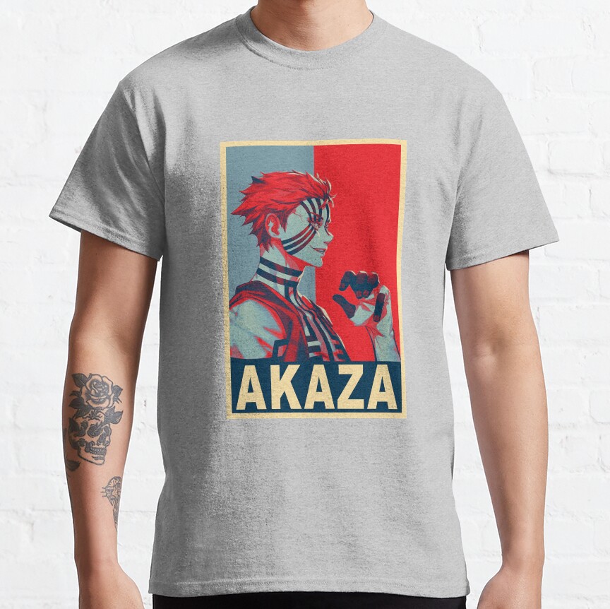 Akaza Poster T-shirt - Image 4