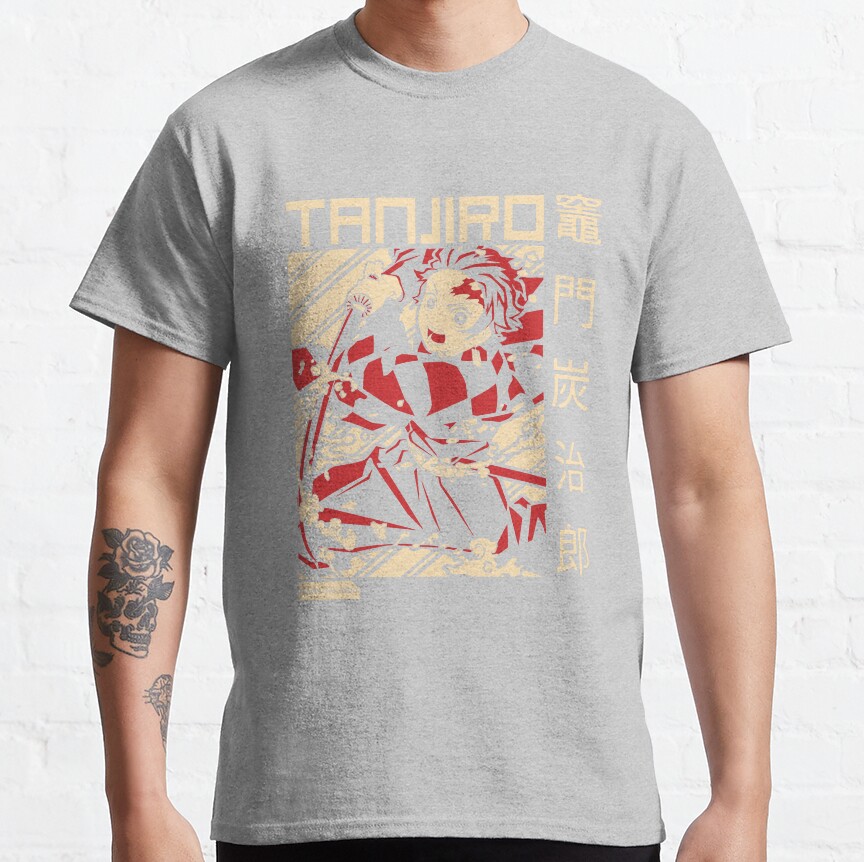 Tanjiro Demon Kimetsu T-shirt - Image 4