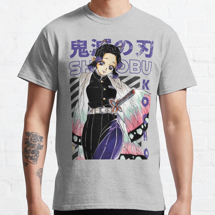Shinobu Kocho Demon Slayer T-shirt - Image 4
