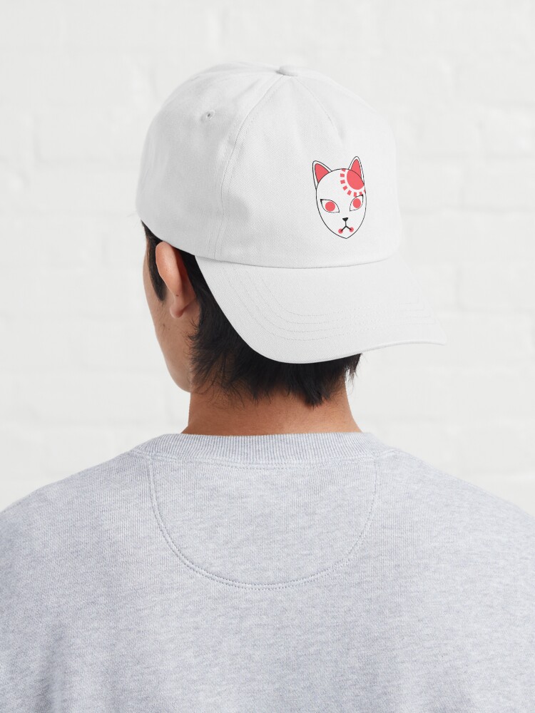 Kitsune Mask Demon Slayer Cap - Image 3