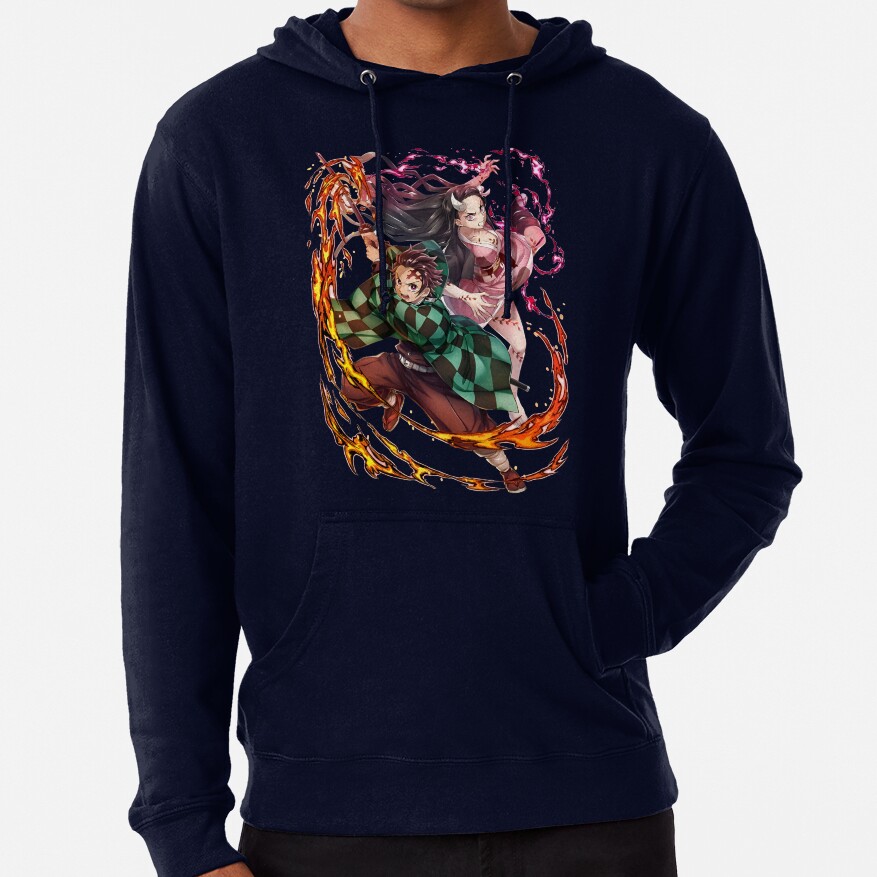 Great Good Art Work Of Slayer Yaiba Animes Film Hoodie - Image 6