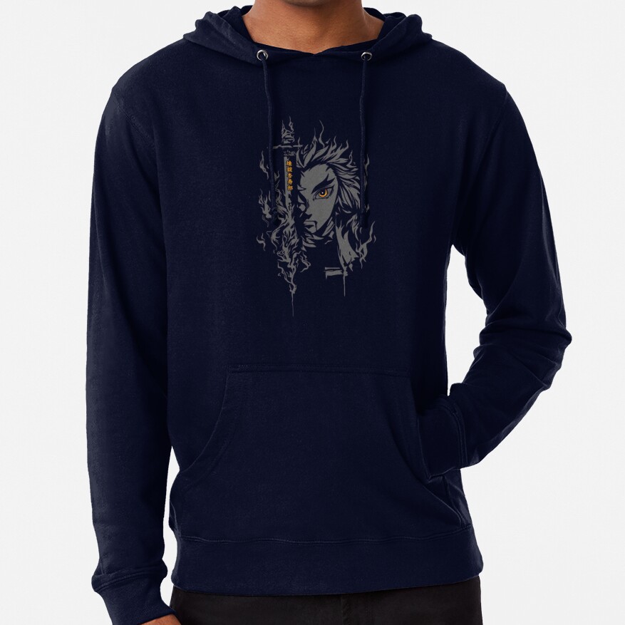 Flame Hashira Rengoku Hoodie - Image 6