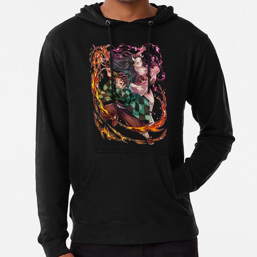 Great Good Art Work Of Slayer Yaiba Animes Film Hoodie - Image 2