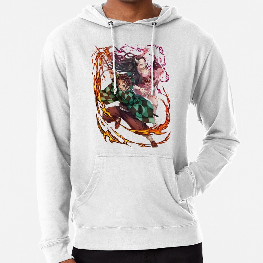 Great Good Art Work Of Slayer Yaiba Animes Film Hoodie