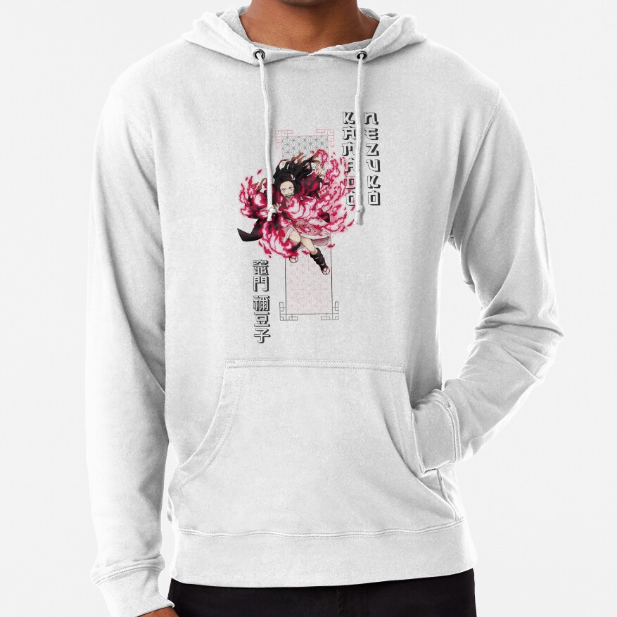 Demon Slayer Kamado Nezuko Dark Hoodie