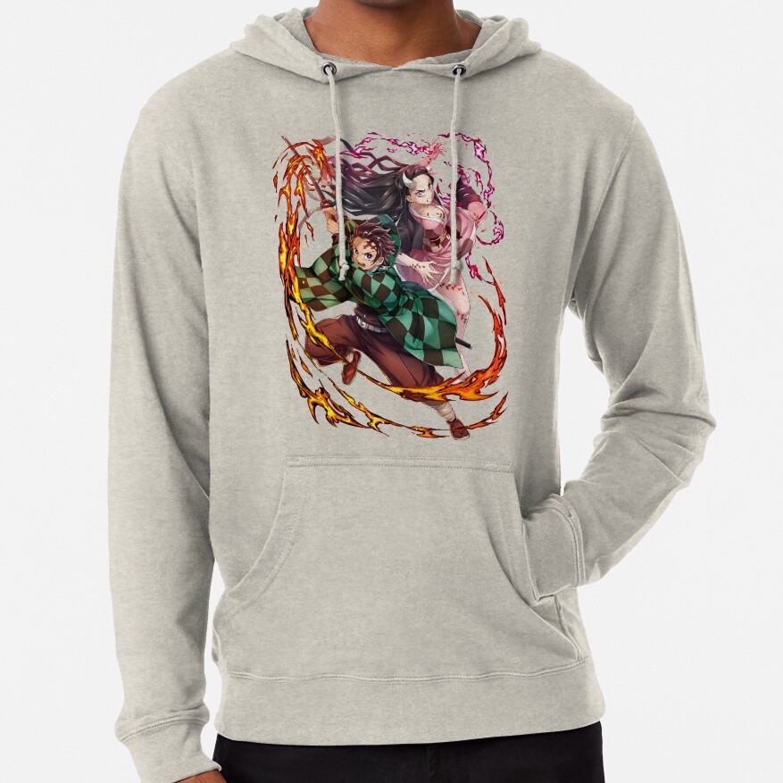 Great Good Art Work Of Slayer Yaiba Animes Film Hoodie - Image 4