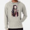 ssrcolightweight hoodiemensoatmeal heatherfrontsquare productx1000 bgf8f8f8 30 - Demon Slayer UK Shop