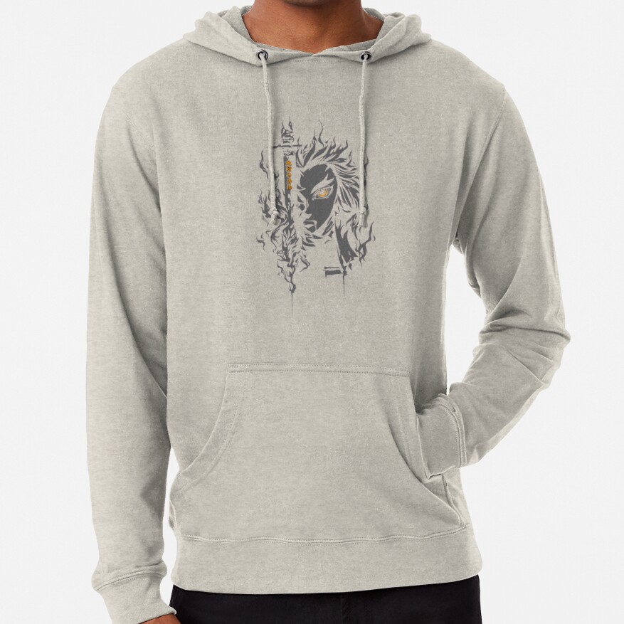 Flame Hashira Rengoku Hoodie - Image 4