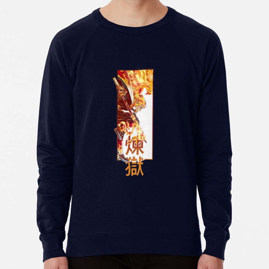 Rengoku Kyojuro Demon Slayer Sweatshirt - Image 6