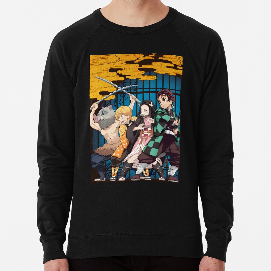 Demon Slayer Kimetsu No Yaiba Demon Slayer Sweatshirt - Image 4