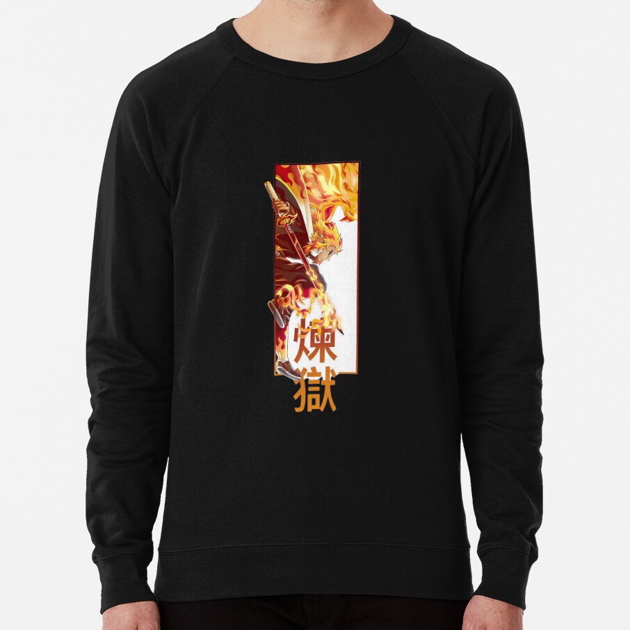 Rengoku Kyojuro Demon Slayer Sweatshirt - Image 2