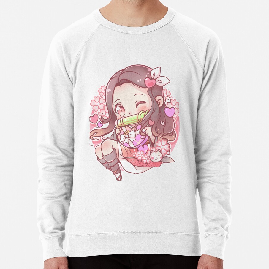 Cute Nezuko Demon Slayer Fanart Sweatshirt