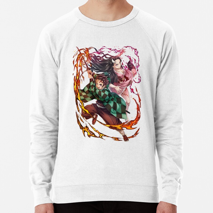 Great Good Art Work Of Slayer Yaiba Animes Film Sweatshirt