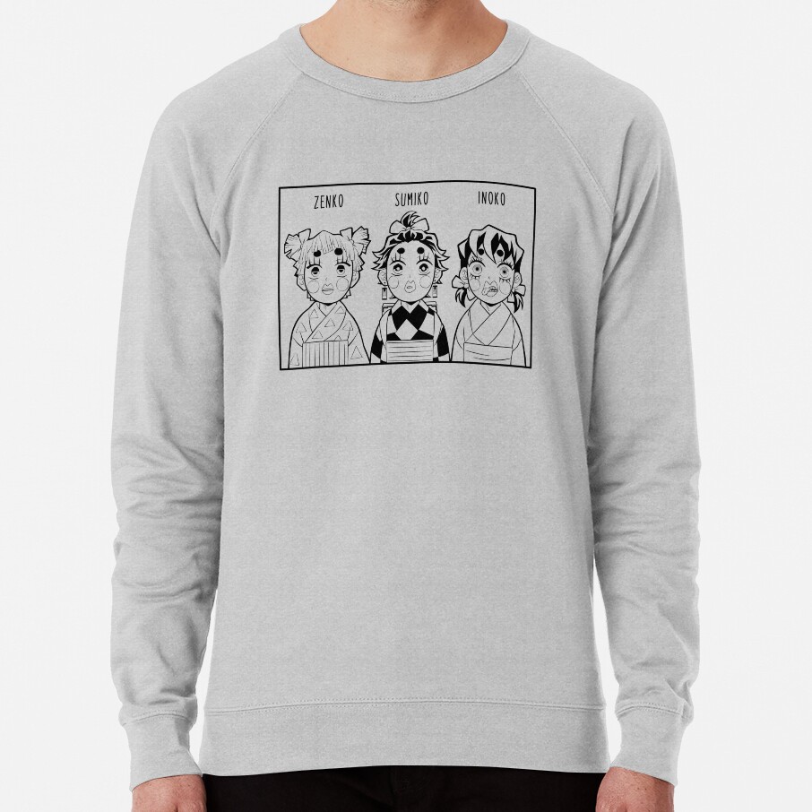 The Slayer Of Demons Trio Funny Sweatshirt - Image 6