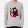 ssrcolightweight sweatshirtmensheather greyfrontsquare productx1000 bgf8f8f8 23 - Demon Slayer UK Shop