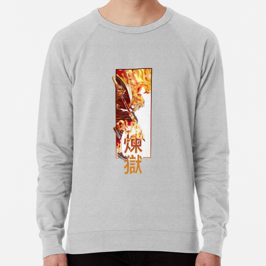 Rengoku Kyojuro Demon Slayer Sweatshirt - Image 5