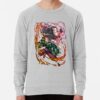 ssrcolightweight sweatshirtmensheather greyfrontsquare productx1000 bgf8f8f8 34 - Demon Slayer UK Shop