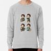 ssrcolightweight sweatshirtmensheather greyfrontsquare productx1000 bgf8f8f8 5 - Demon Slayer UK Shop