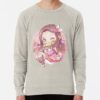 ssrcolightweight sweatshirtmensoatmeal heatherfrontsquare productx1000 bgf8f8f8 17 - Demon Slayer UK Shop