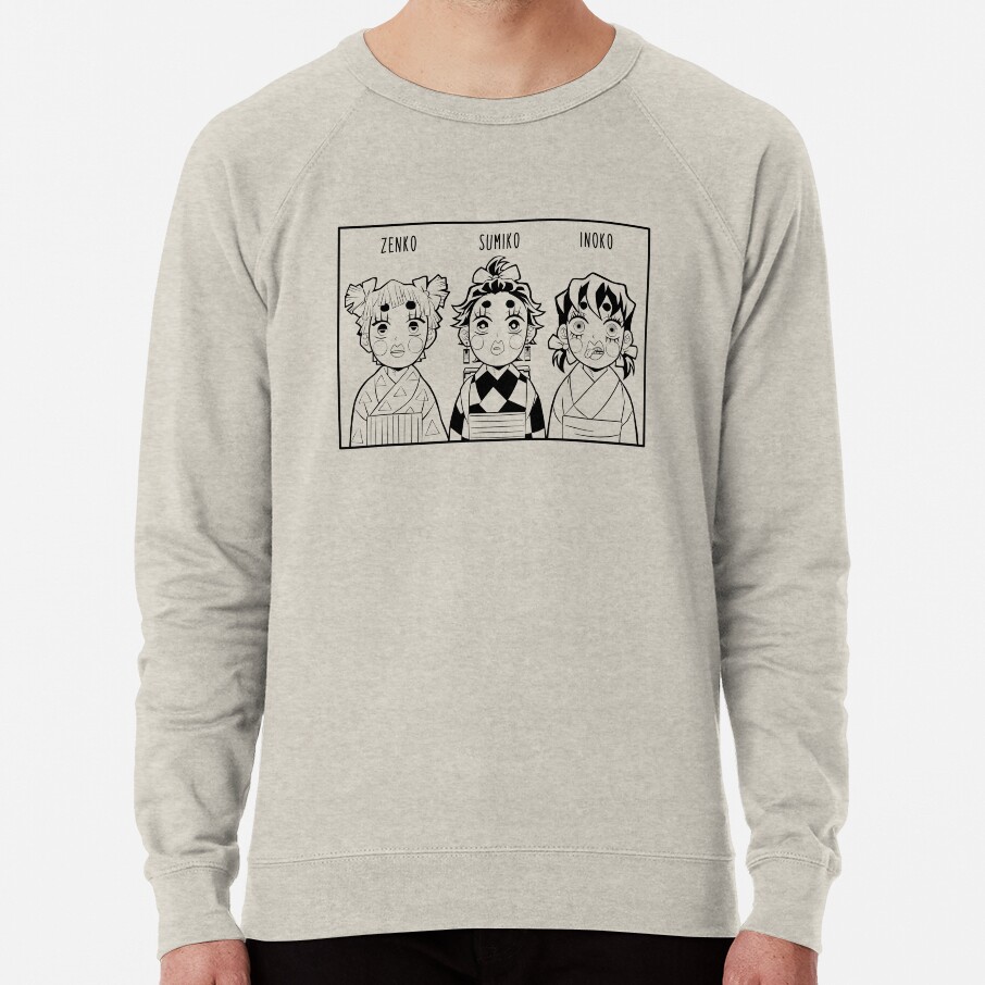 The Slayer Of Demons Trio Funny Sweatshirt - Image 5