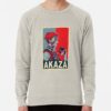 ssrcolightweight sweatshirtmensoatmeal heatherfrontsquare productx1000 bgf8f8f8 28 - Demon Slayer UK Shop