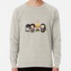 ssrcolightweight sweatshirtmensoatmeal heatherfrontsquare productx1000 bgf8f8f8 41 - Demon Slayer UK Shop