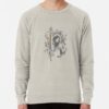 ssrcolightweight sweatshirtmensoatmeal heatherfrontsquare productx1000 bgf8f8f8 46 - Demon Slayer UK Shop