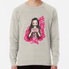 ssrcolightweight sweatshirtmensoatmeal heatherfrontsquare productx1000 bgf8f8f8 7 - Demon Slayer UK Shop