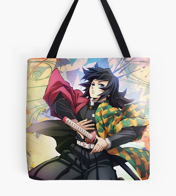 Art Work Of Great Awesome Slayer Yaiba Animes Japan Tote Bag