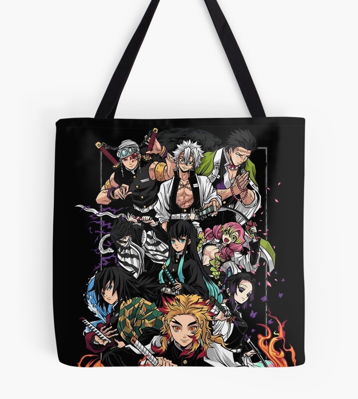 Greats Art Work Of Slayer Yaiba Animes Japan Film Tote Bag