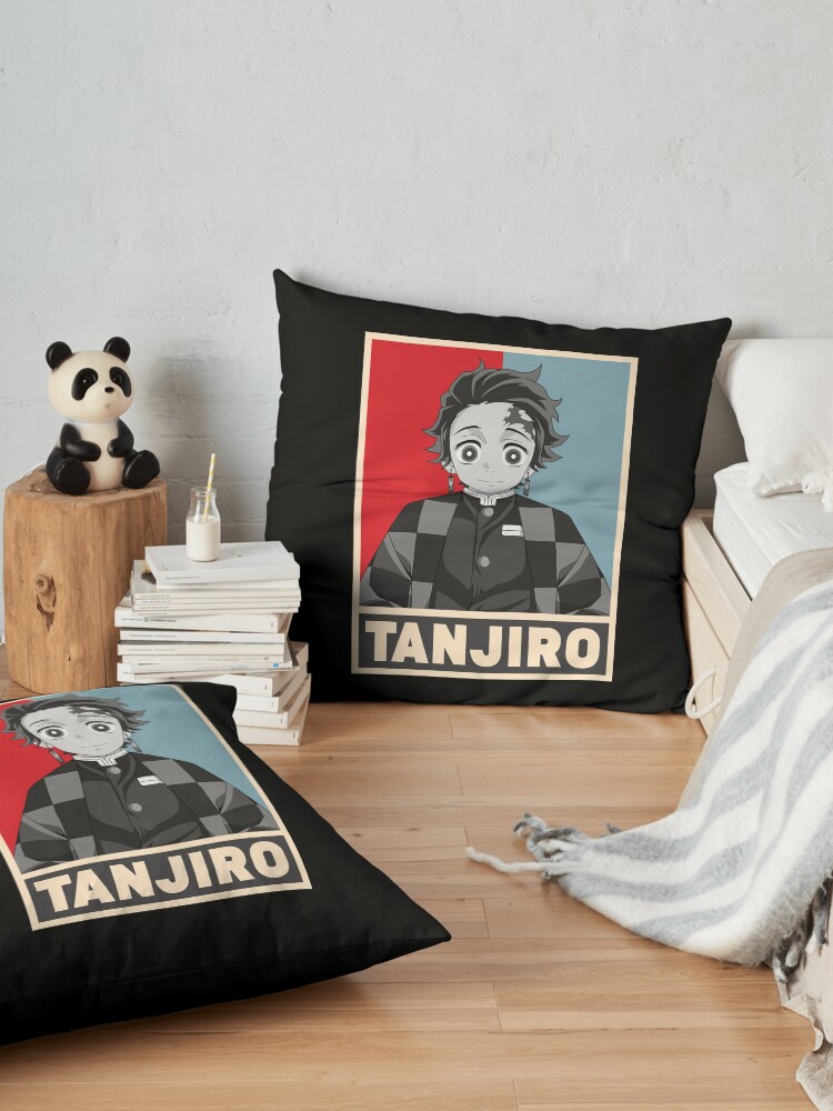 Demon Slayer Tanjiro Kamado Throw Pillow - Image 2
