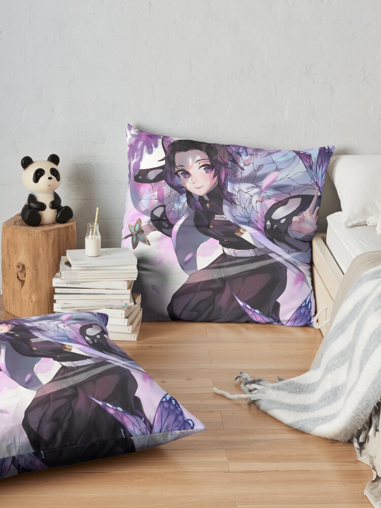 Shinobu Kocho Throw Pillow - Image 2