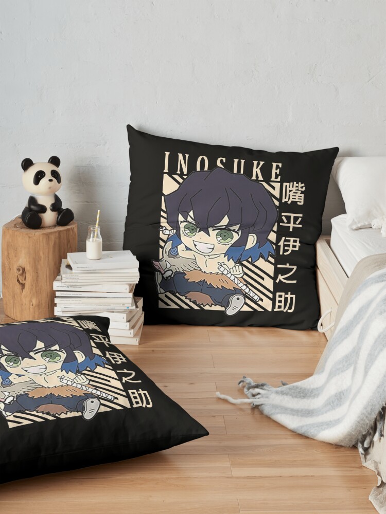 Demon Slayer Inosuke Throw Pillow - Image 2