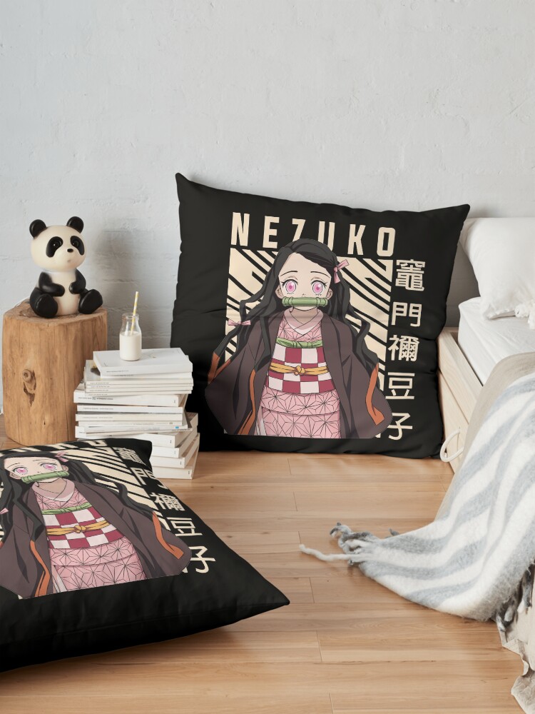 Demon Slayer Nezuko Throw Pillow - Image 2