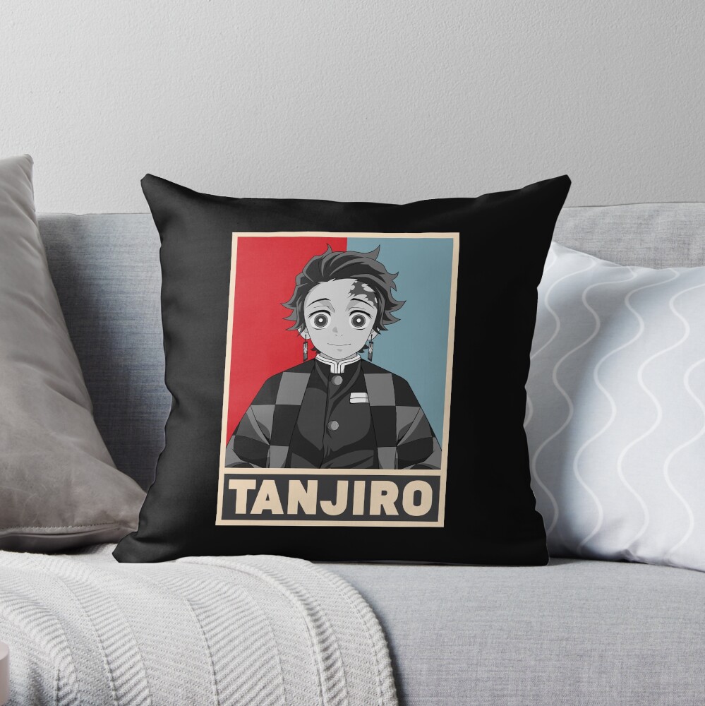 Demon Slayer Tanjiro Kamado Throw Pillow