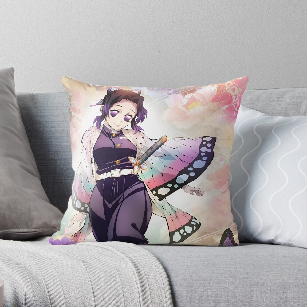 Goods Art Work Of Slayer Yaiba Animes Japan Film Throw Pillow