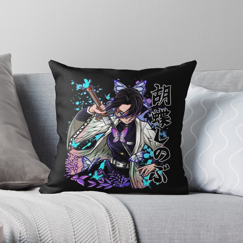 Shinobu Kocho Throw Pillow