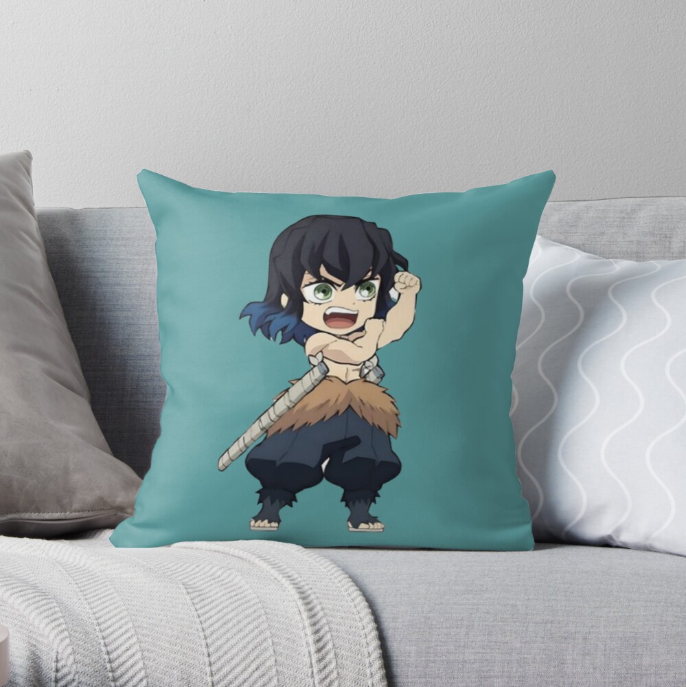 Inosuke Throw Pillow