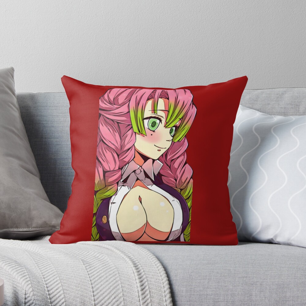 Mitsuri Throw Pillow